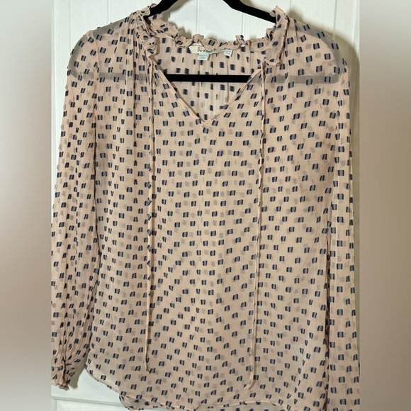Boden Sheer Silk and Cotton Blend Blouse - Picture 2 of 7